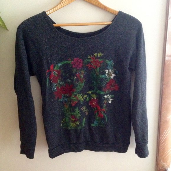 Obey Floral Sweatshirt - Picture 2 of 5